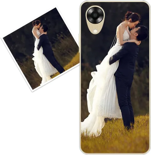 Vista 23 de Funda personalizada compatible con Oppo A1 Pro, fundas de teléfono personalizadas con imagen de foto, imagen de texto, cubierta transparente