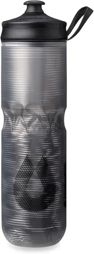 Vista 26 de HydraPak Botella Polar - Botella de agua deportiva Polar aislada - Libre de BPA, botella flexible deportiva y para bicicleta con asa