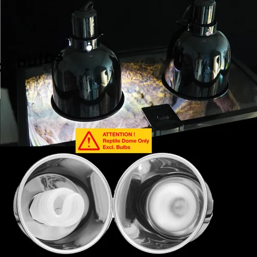 Vista 6 de Paquete de 2 unidades de cúpula profunda de 5.5" y 10.0 24W UVB Light Combo