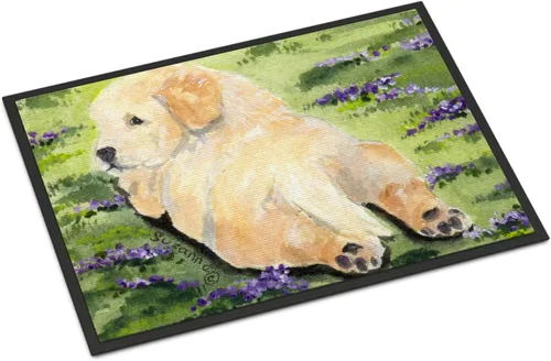 Vista 120 de Caroline's Treasures SS8220MAT - Felpudo afgano de 18 x 27 pulgadas, para interiores y exteriores, para entrada, antideslizante, lavable, de pelo