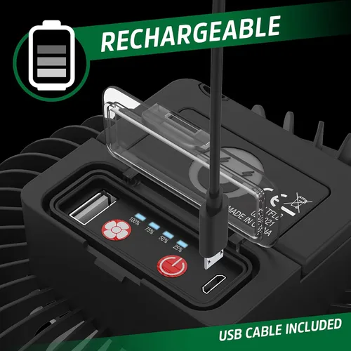 Vista 6 de ENERGIZER Linterna LED recargable, linterna resistente para exteriores, luz de campamento súper brillante, linterna de supervivencia portátil