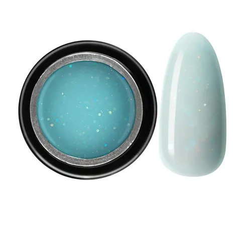 Vista 25 de PINK MASK Gel constructor en un tarro 30g Baby Blue, extensión/fortalecedor de uñas en un tarro, gel duro para uñas, manicura de acrílico esculpido