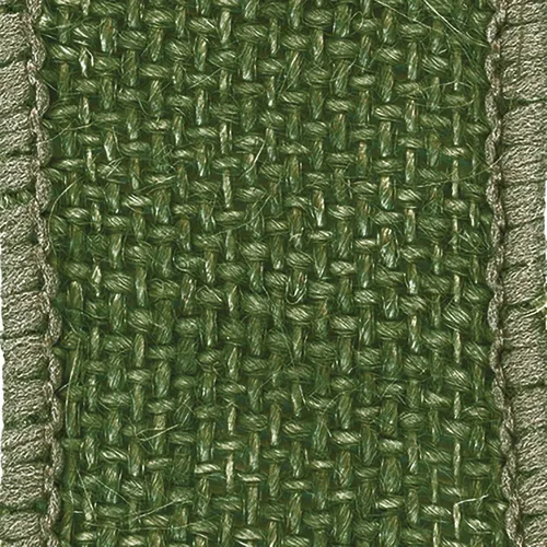 Vista 4 de Offray - Cinta de arpillera con borde con cable de 1.5 pulgadas de ancho, 3 yardas, verde musgo