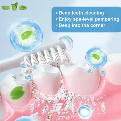 Vista 7 de Sp-6 Probiótico, pasta de dientes blanqueadora, contiene probióticos blanqueadores sin flúor, refrescante sabor a menta, pasta de dientes