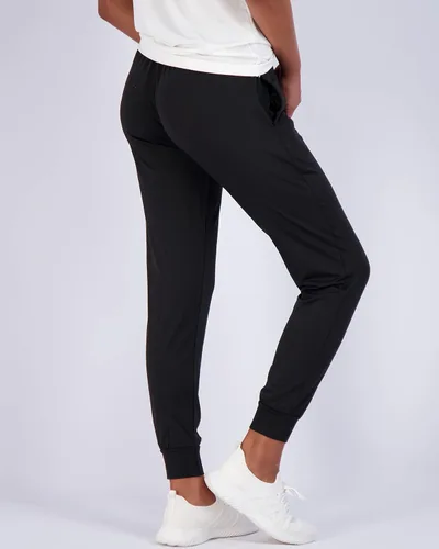 Vista 3 de Paquete de 3 pantalones deportivos deportivos para mujer, de ajuste seco, con bolsillos y cordón (disponible en tallas grandes)