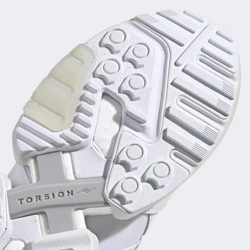 Vista 9 de adidas Womens Zx Torsion Running Sneakers Shoes - White