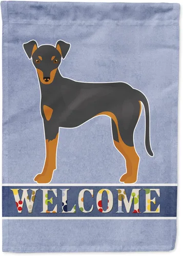 Vista 79 de Caroline's Treasures CK3645GF Bandera de bienvenida de bulldog inglés para jardín, bandera decorativa para patio exterior, obras de arte de patio