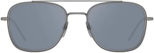 Vista 2 de Thom Browne UES800A Gafas de sol unisex gris mate transparenteazul 5120141, Gris mate transparenteazul