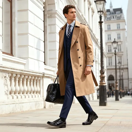 Vista 5 de Bruno Marc Mocasines de vestir sin cordones para hombre