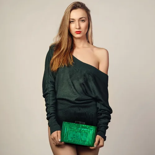 Vista 6 de YYW Bolso de mano de noche de acrílico para mujer, elegante bolso de hombro cruzado para boda, cóctel, fiesta, fiesta de Navidad