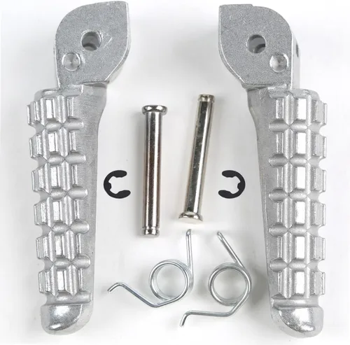 Vista 4 de TCMT Estriberas de pie delantero plateado Estribera soporte para DUCATI Monster 696 796 2009 2010 2011 2012 2013 2014