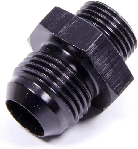 Vista 9 de Aeromotive 15608 Aluminio anodizado negro -10AN macho conector de combustible con rosca estriada