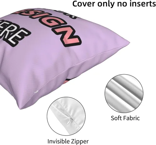 Vista 6 de Customized Pillow for Mother's Day Add Text/Image/Logo Customized Photo Pillowcase for Chair and Couch 16''x16'' Purple