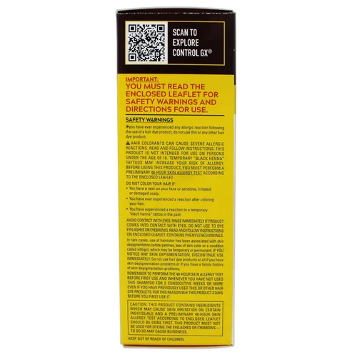 Vista 6 de Just for Men Control GX Grey Champú Reductor Rubio y Marrón Medio