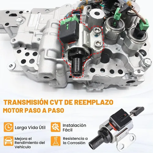 Vista 2 de Motor de paso de transmisión CVT 2.0 2.5 Motor paso a paso CVT para 2009-2012 Nissan Altima Rogue SL SV AWD, 2007-2012 Sentra Dodge Caliber 2.5L