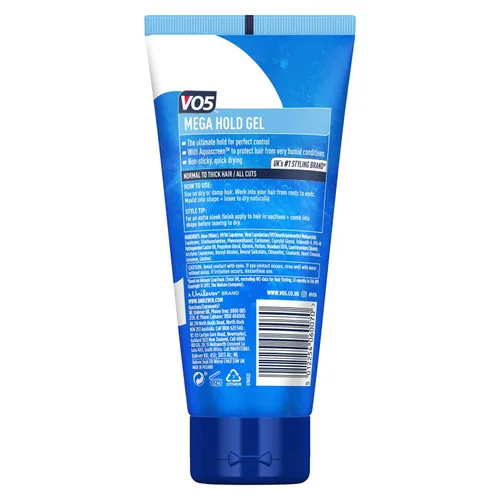 Vista 2 de VO5 Gel de peinado Mega Hold (6.8 fl oz)