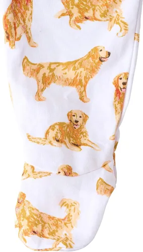 Vista 3 de Mud Pie Cama unisex para bebé de raza de perro