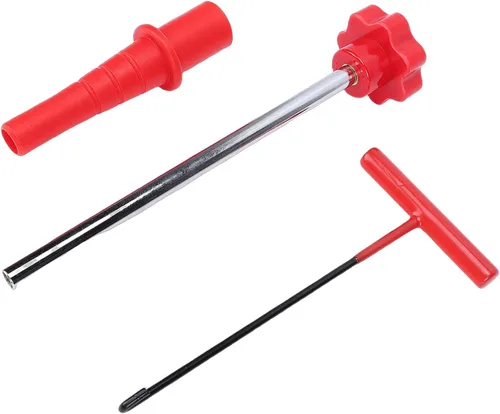 Vista 3 de Quick Change Tire Valve Tool Kit, Valve Stem Core Replacement Installation Tool with T Shape Hook for Cars ATVs Trucks Light Trailers Using TR413