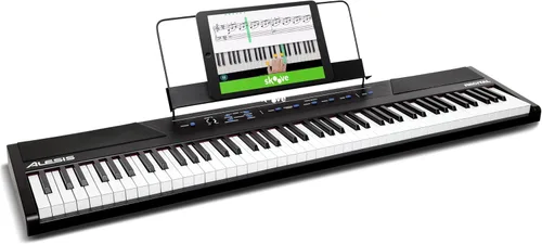 Vista 23 de Alesis Recital Pro - Piano digital de 88 teclas con peso y acción