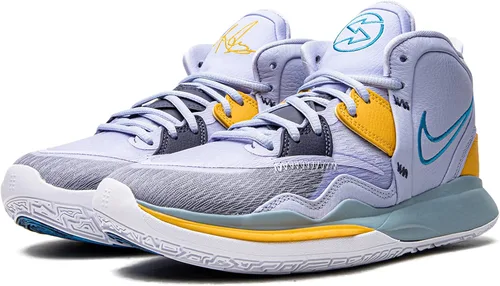 Vista 2 de Nike Kyrie 8 Infinity DC9134 501 Future Past - Talla 8 para hombre, Azuldorado-blanco, 8