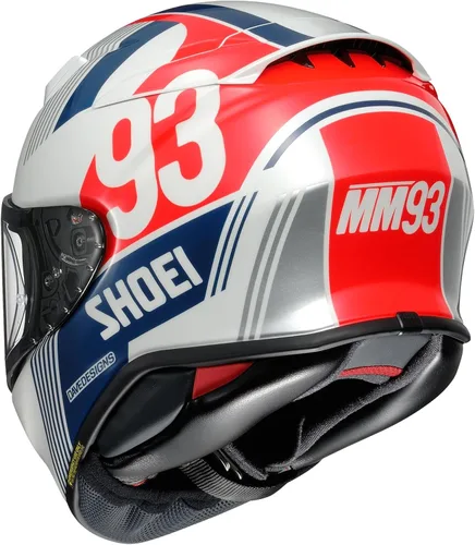 Vista 3 de Shoei RF-1400 MM93 - Casco de motocicleta de cara completa retro