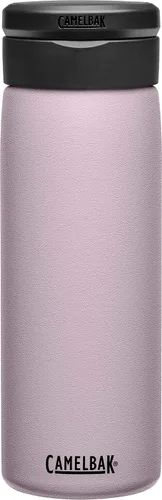 Vista 23 de CamelBak Fit Cap - Botella de agua aislada de acero inoxidable con asa de anidación, diseño a prueba de fugas para fitness y viajes Negro