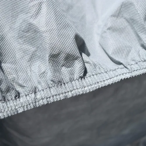 Vista 5 de budge Lluvia de barrera Van Tapa – (con impermeable Película de polipropileno), color gris, gris