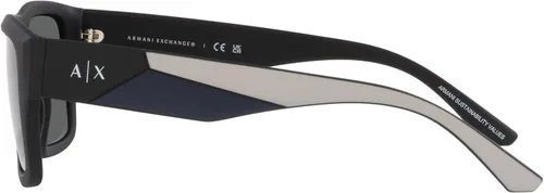 Vista 4 de AX ARMANI EXCHANGE Gafas de sol rectangulares Ax4124su de ajuste universal para hombre