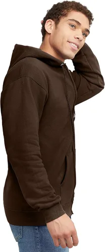 Vista 3 de Hanes Sudadera con capucha Ultimate con cremallera completa