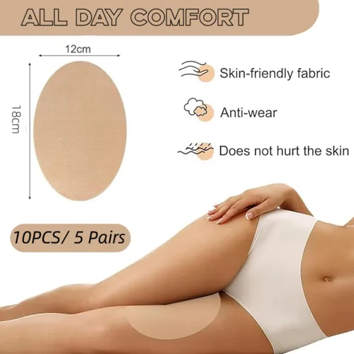 Vista 3 de Instant Thigh Lift Tapes Invisible Waterproof Firming Patches Anti-Chafing Body Tape Sticker Pads 10pcs for Loose Skin