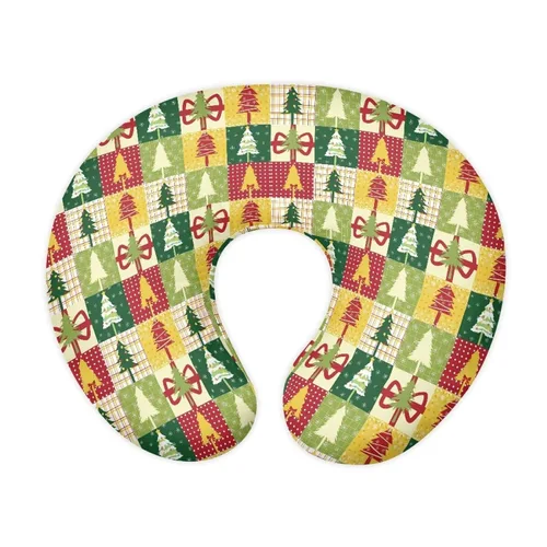 Vista 28 de Funda de almohada de lactancia de alpaca arcoíris para alimentación con biberón, funda de almohada de lactancia transpirable extraíble para bebé