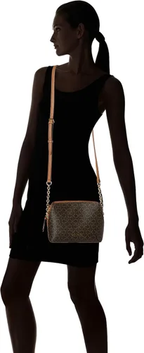 Vista 8 de Calvin Klein Bandolera de cadena de triple compartimento de Hailey Signature