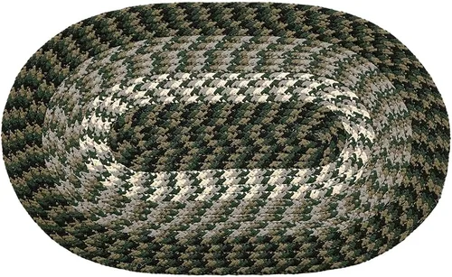 Vista 14 de La colección Better Trends Alpine Braid es una alfombra reversible para interiores duradera y resistente a las manchas 100% polipropileno
