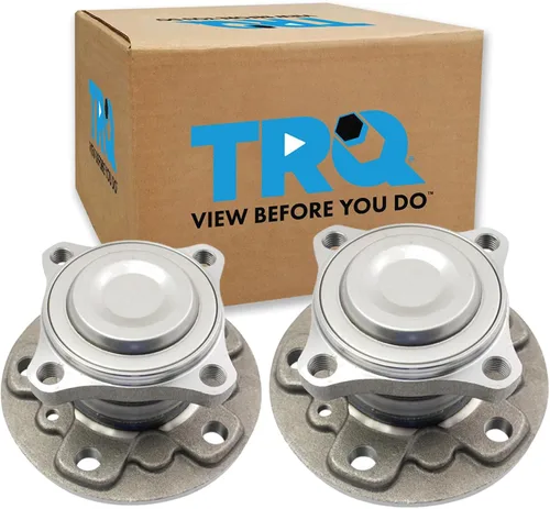 Vista 87 de TRQ Juego de 2 rodamientos de rueda delantera y conjunto de cubo compatible con Tesla 3 2020 Y 2018-2019 para Tesla 3 2020 Tesla Y AWD 2018-2019
