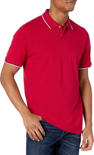 Vista 2 de Tienda Essentials Men's Slim-Fit Cotton Pique Polo Shirt