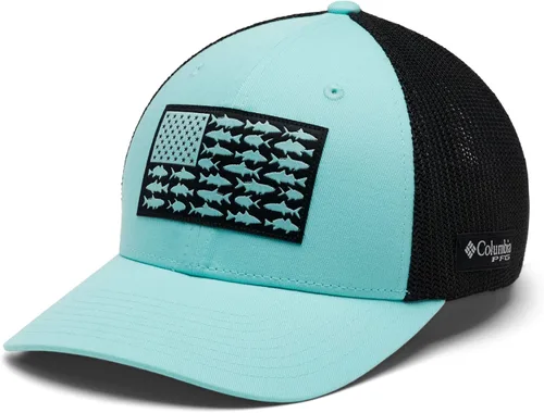 Vista 4 de Columbia PFG Fish Flag - Gorra de bola de malla baja
