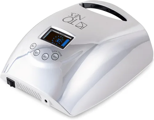 Vista 3 de TONES Lámpara UV/LED profesional, inalámbrica y recargable para manicura y pedicura de grado profesional, 4 ajustes de temporizador, lámpara de uñas