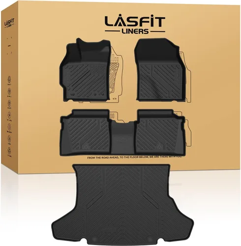 Vista 48 de LASFIT Alfombrillas para Toyota Tacoma 2005-2011 (solo compatible con DoubleCab AutoTran)