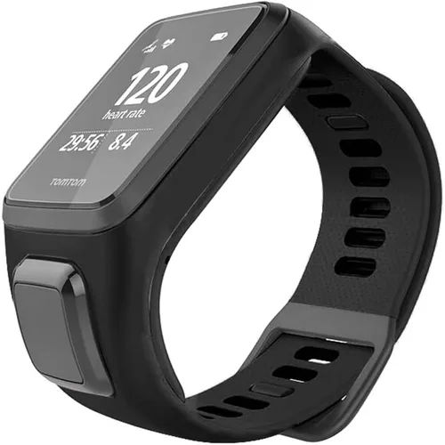 Vista 5 de Reemplazo para correas TomTom, correa de reloj de silicona compatible con TomTom Runner 2/3/Spark 3/Golfer 2.