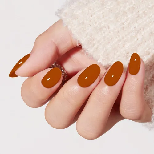 Vista 44 de modelones Uñas cortas a presión, kit de uñas postizas ovaladas