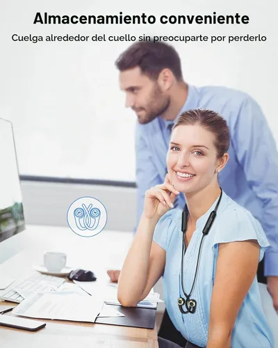Vista 6 de NANAMI Auriculares de oído abierto inalámbricos Bluetooth, cómodos auriculares con gancho para las orejas para dormir de lado, ajuste sin presión
