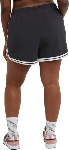 Vista 2 de Champion Pantalones cortos para mujer, pantalones cortos universitarios, absorben la humedad, pantalones cortos de gimnasio ligeros para mujer, 3.5