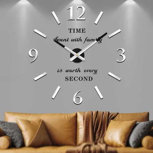 Vista 12 de VANGOLD Reloj de pared para decoración de sala de estar