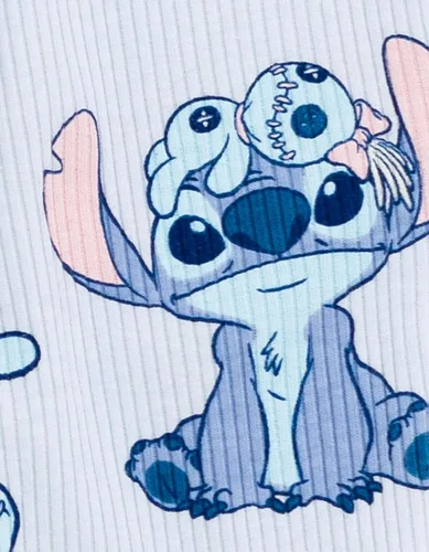 Vista 6 de Disney Minnie Mouse Winnie the Pooh The Aristocats Lilo & Stitch Peplum - Camiseta y pantalones para recién nacidos a niños grandes