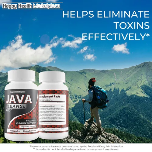 Vista 6 de Java Cleanse Pro - Nuestro mejor soporte de limpieza de cuerpo completo - Fórmula de limpieza de desintoxicación de café - Píldoras