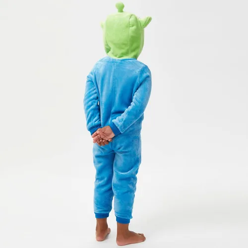 Vista 3 de Disney Mameluco de forro polar para niños o niñas Toy Story Aliens