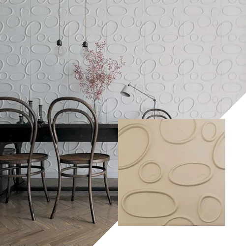 Vista 26 de Ekena Millwork WP20X20FEWH 19 5/8 pulgadas de ancho x 19 5/8 pulgadas de alto Felix EnduraWall Decorativo 3D Panel de pared cubre 2.67 pies cuadrados