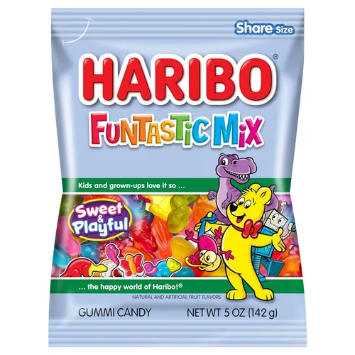 Vista 16 de HARIBO Caramelos de goma, letras del alfabeto, bolsa de 5 onzas (paquete de 12)
