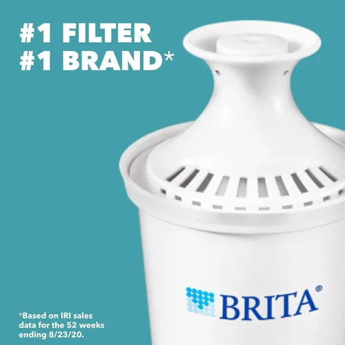 Vista 6 de Brita Jarra grande de filtro de agua + 2 filtros de repuesto estándar