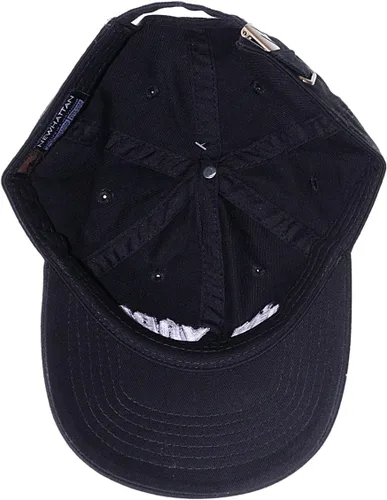 Vista 5 de NYFASHION101 - Gorra unisex ajustable, de perfil bajo, con bordado "New York" 01 Negro